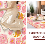 Floral Vintage Eclectic Motif(Pink)