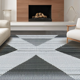 Contemporary Bold Diamond Shape(Gray)