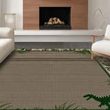 Ultra Soft Area Rug, Non Slip, Stain Resistant, Washable Area Rugs for Living Room, Bedroom, Lively Nature-Inspired Dinosaur Pattern(Gray)
