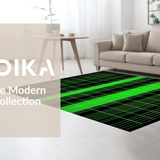 Elegant Tiled Medallion Feature(Green)