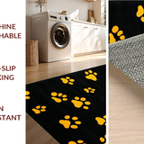 Ultra Soft Area Rug, Non Slip, Stain Resistant, Washable Area Rugs for Living Room, Bedroom, Luxurious Cozy Shaggy Black Design(Black)