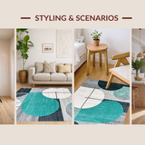 Dynamic Transitional Circular Art Composition(Gray)