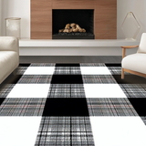 Vibrant Cozy Buffalo Print(Black)
