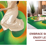 Dynamic Optical Art(Green)