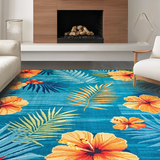 Charming Rustic Floral Accents(Blue)