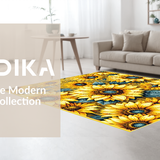 Playful Nature Inspired Round Motif(Yellow)