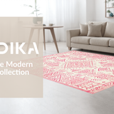 Whimsical Floral Ethno Print Theme(Pink)
