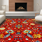 Elegant Tropical Colorful Design(Red)
