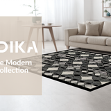 Stylish Abstract Monochrome Artistry(Black)