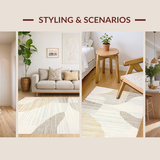 Uplifting Ivory Curvilinear Elements(Beige)