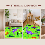 Lively Prehistoric World Playful Vibe(Green)