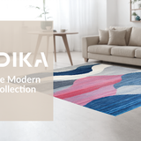 Lively Contemporary Symmetrical Art(Blue)