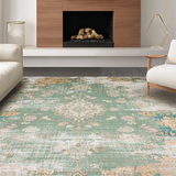 Chic Distressed Floral Arrangement(Green)