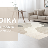 Ultra Soft Area Rug, Non Slip, Stain Resistant, Washable Area Rugs for Living Room, Bedroom, Soft Neutral Textured Layers(Beige)