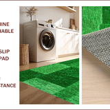 Ultra Soft Area Rug, Non Slip, Stain Resistant, Washable Area Rugs for Living Room, Bedroom, Cozy Green Shag Rug for Teen Bedroom(Green)