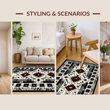 Sophisticated Minimalist Geometric Fusion(Black)