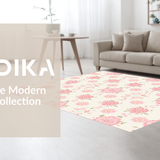 Whimsical Fuzzy Modern Touch(Beige)