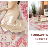 Chic Earthy Toned Botanical Print(Ivory)