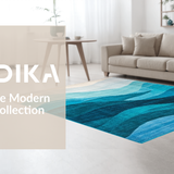 Chic Two Tone Bathroom Decor(Blue)