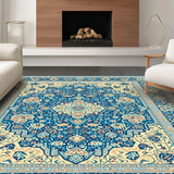 Pastel Floral Medallion(Blue)