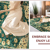 Elegant Green Oriental Motif(Blue)