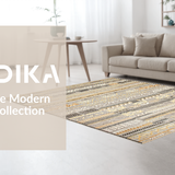 Minimalist Beige Trellis Visual(Gray)