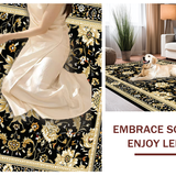 Chic Black and Gold Medallion(Black)