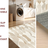 Chic Curved Natural Textures(Beige)