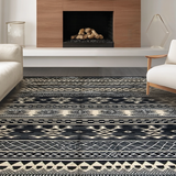 Artful Monochrome Linear Arrangement(Black)