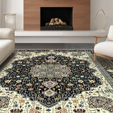 Contemporary Geometric Tiled Aesthetic(Black)