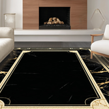 Elegant Marble Inspired Geometry(Black)