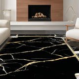 Artistic Black and Gold Fusion(Black)