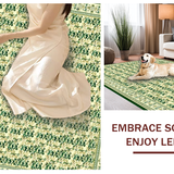 Cozy Natural Color Symmetric Style(Green)