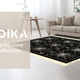 Eerie Monochrome Web Motif(Black)