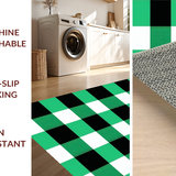 Chic Rustic Checkered Aesthetic(Green)
