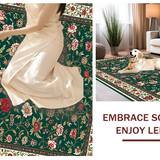 Vintage Botanical Flourish Motif(Green)