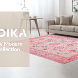 Cozy Vintage Floral Influence(Pink)