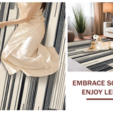 Minimalist Monochrome Graphic Motif(Black)