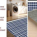 Contemporary Blue Geometric Elegance(Blue)