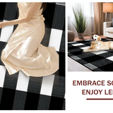 Luxurious Textured Medallion Layout(Black)