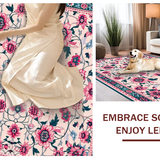 Elegant Teal and Pink Palette(Ivory)