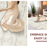 Elegant Minimalist Curved Geometry(Beige)