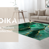 Elegant Marble Artistry Statement(Green)