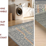 Chic Monochrome Graphic Statement(Beige)