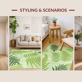 Lush Circular Rustic Vibe(Green)