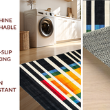 Chic Geometric Color Burst(Black)