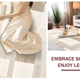 Dynamic Geometric Stripe Aesthetic(Beige)