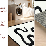 Chic Black and Off White Graphic Theme(Black)