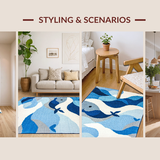 Joyful Marine Friends Art Concept(Blue)