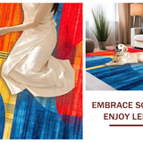 Energetic Multi Hued Design(Red)